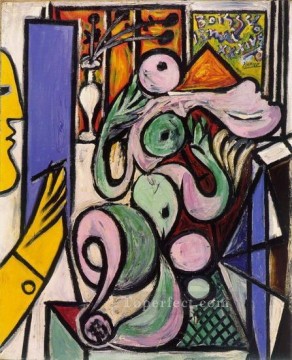  s - The painter Composition 1934 Pablo Picasso
